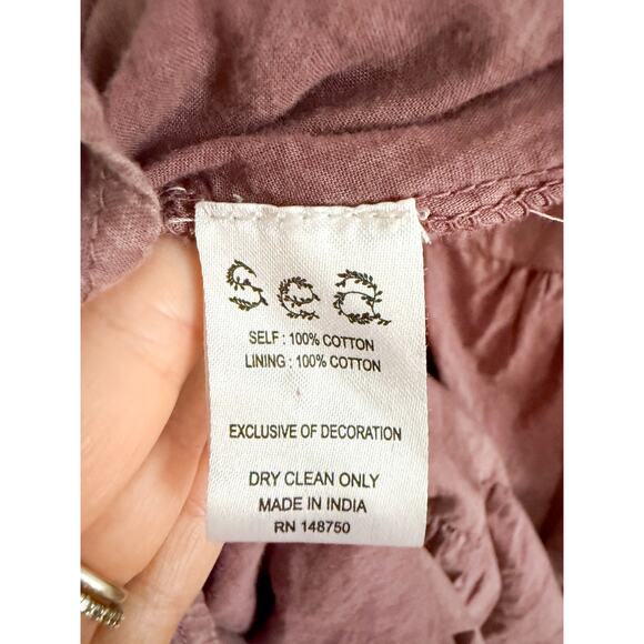 Sea New York | Heidi Heart Quilt Flutter Midi Dress | Sz S - Picture 12 of 13